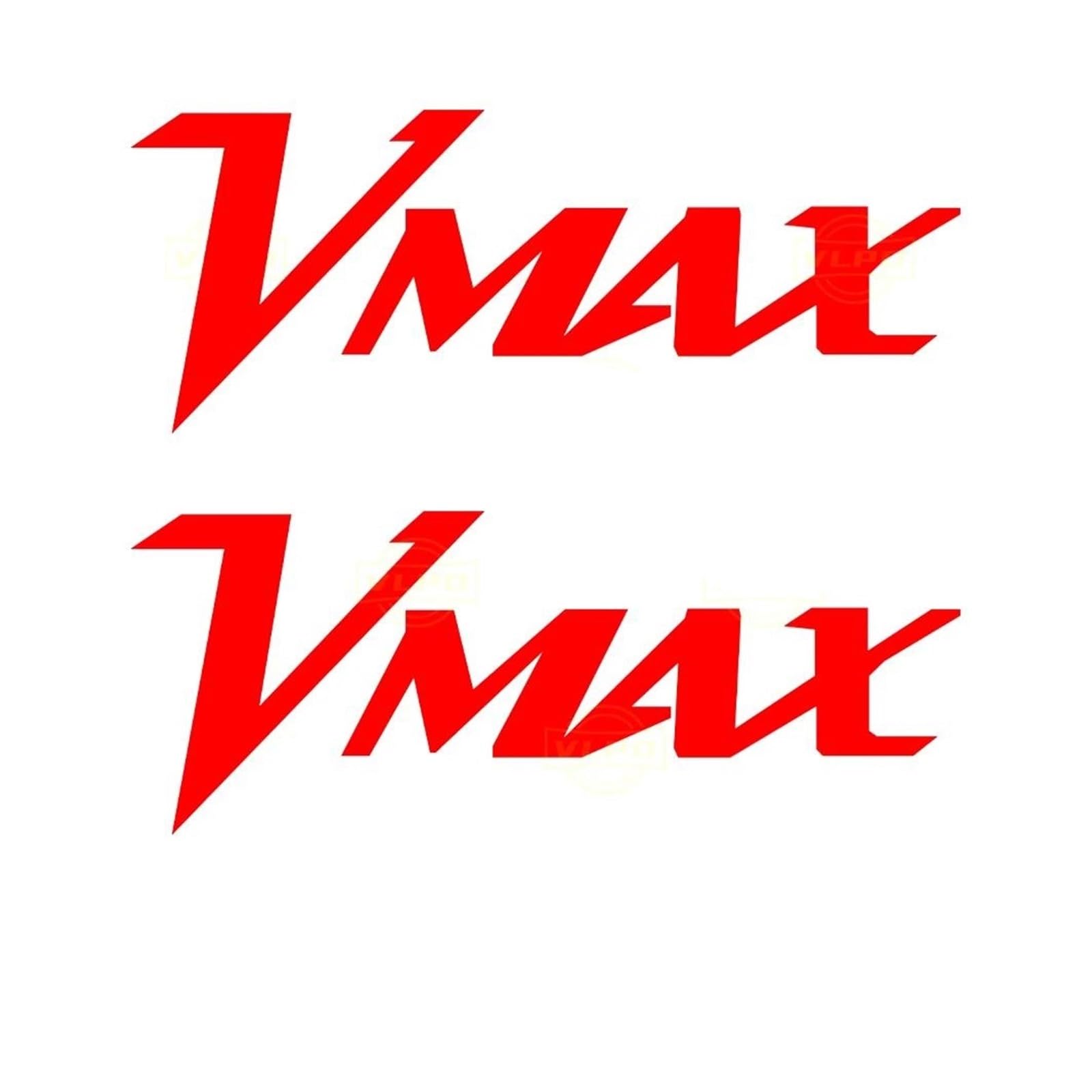Decoration for Yamaha Vmax 1200 V Max 1700 V-Max Max1200 Max1700 Vmax1200 Vmax1700 Glow Stickers Waterproof Reflection Decals(Red)