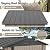 JUMMICO Metal Outdoor Storage Shed 6 x 8 FT Metal Shed with Lockable Door,Waterproof Garden Tool Shed Storage House for Backyard Patio Lawn,Brown