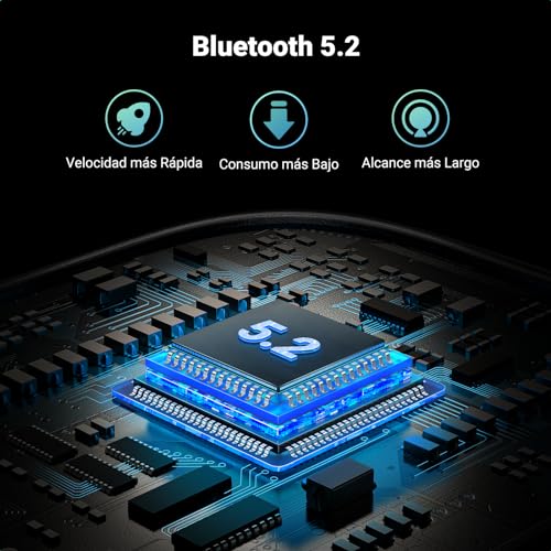 UGREEN Adaptador Bluetooth 2 en 1 Transmisor Receptor 5.2 Audio Jack 3,5mm para TV Coche Altavoz Auriculares Amplificador Móvil PC - imagen 2