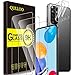 QULLOO Verre Trempé pour Xiaomi Redmi Note 11 [3 pièces] + Caméra Protecteur [3 pièces], Protecteur D'écran Ultra Résistant Dureté 9H Film Protection Écran