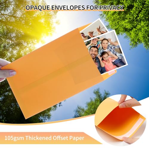Image of Joyberg 6x9 Envelopes Self Seal, Yellow Envelopes 6x9 Printable, Catalog Mailing Envelopes 6 x 9 Tear Resistant, Kraft Envelope for Mailing Letters, Documents, Photos, Invitation Cards (Pack of 3)