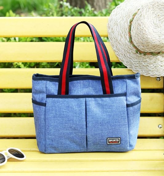 Canvas Handbag – Spacious & Versatile Dumpling-Shaped with Zipper, Lightweight & Portable for Travel & Daily Use2