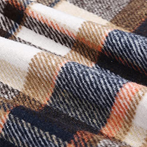 Womens Plaid Skirts Fall Winter Wool Bodycon Pencil Skirts Casual Tweed Trendy A Line Mini Skirts3