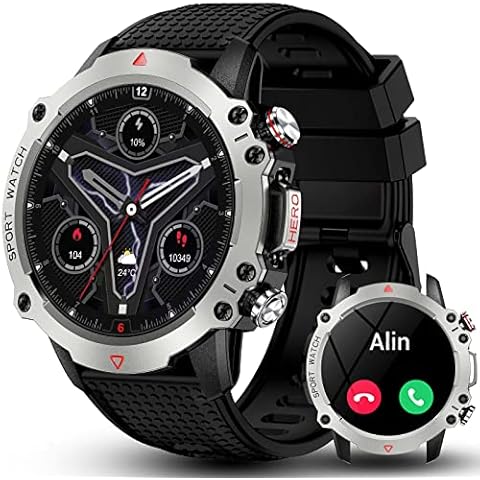 AWSENS Reloj Inteligente Hombre con Llamadas y Whatsapp Cover