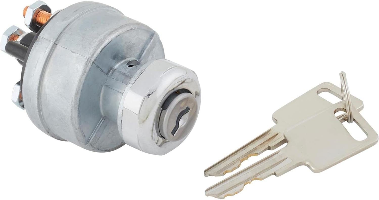 Interruptor de ignição universal de 3 vias com chaves, estilo GM