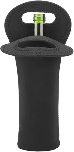 Astibym Bolsa de botella de vino bolsa de neopreno suave para llevar vino