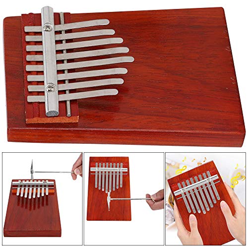 Kcivsou Kalimba en Bois 8 Tons , Instrument de Musique à Percussion en Bois Kalimba Finger Thumb Piano Finger 8 Tons - Les Beatles, Paul McCartney, John Lennon, RIngo Starr, George Harrison Kcivsou Kalimba en Bois 8 Tons , Instrument de Musique à Percussion en Bois Kalimba Finger Thumb Piano Finger 8 Tons – Image 5