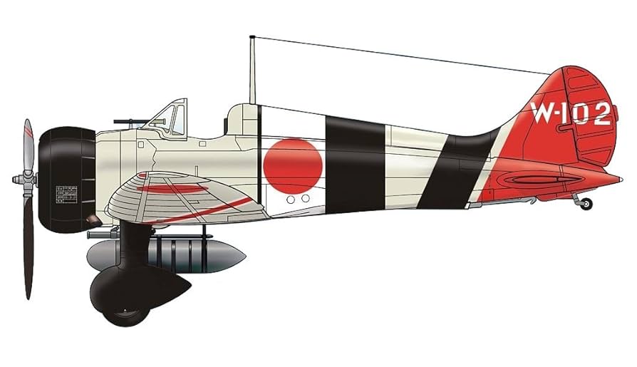 Amazon | ウィングジーキット 1/48 日本海軍 九六式四号艦上戦闘