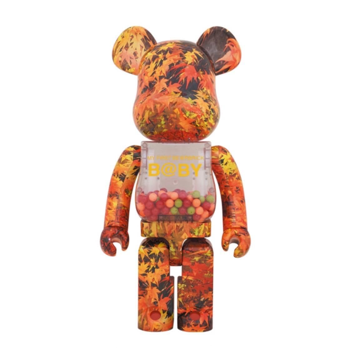BE@RBRICK B@BY AUTUMN LEAVES Ver.1000％ MEDICOM TOY BE@RBRICK My First B@by Autumn Leaves 1000