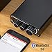 Fosi Audio BT10A Bluetooth 5.0 Stereo Audio Amplifier Receiver 2 Channel Class D Mini Hi-Fi Integrated Amp for Home Passive Speakers 50W x 2 TPA3116