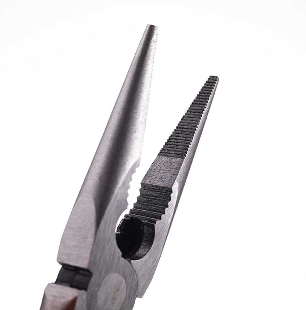 Needle-nose Pliers 6-inch Multi-tool Mini Spring, Pointed High Carbon Steel