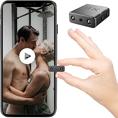 HD Mini Wireless Camera with Night Vision,Motion Detection,Cloud Storage,Mini Surveillance Camera Wireless with Audio,Security Cameras Indoor-Outdoor Wireless,Compatible with Android,iOS