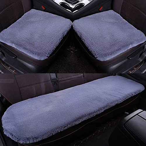 SUKIZUKI シートカバー 軽自動車 かわいい 後部座席 クッション 車 くっしょん 座席 カーシートクッション カスタムフィット 座布団 おしゃれ グレー