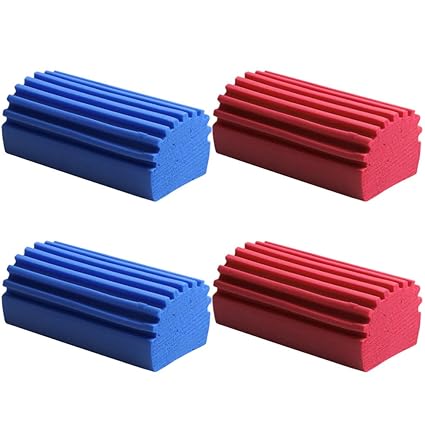 4Pcs Multifunctional Water Absorbent PVA Sponge Household Cleaning Sponge (Random Color)
