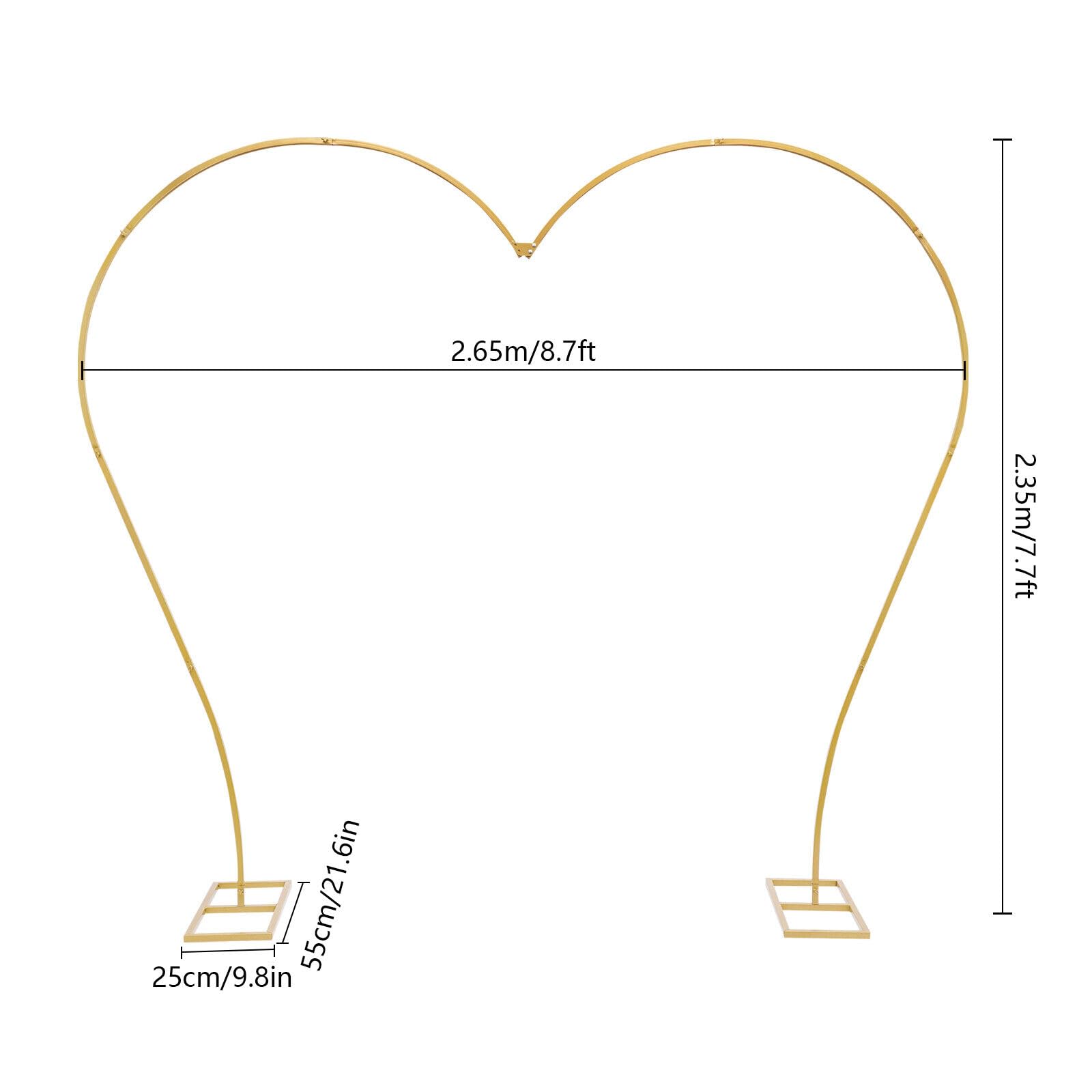Oro per matrimonio, in metallo, per feste, decorazione floreale, decorazione per feste di nozze, decorazione per feste di nozze, decorazione per feste di compleanno
