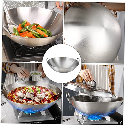 Wok de acero inoxidable ULTECHNOVO para cocinar miniatura 3