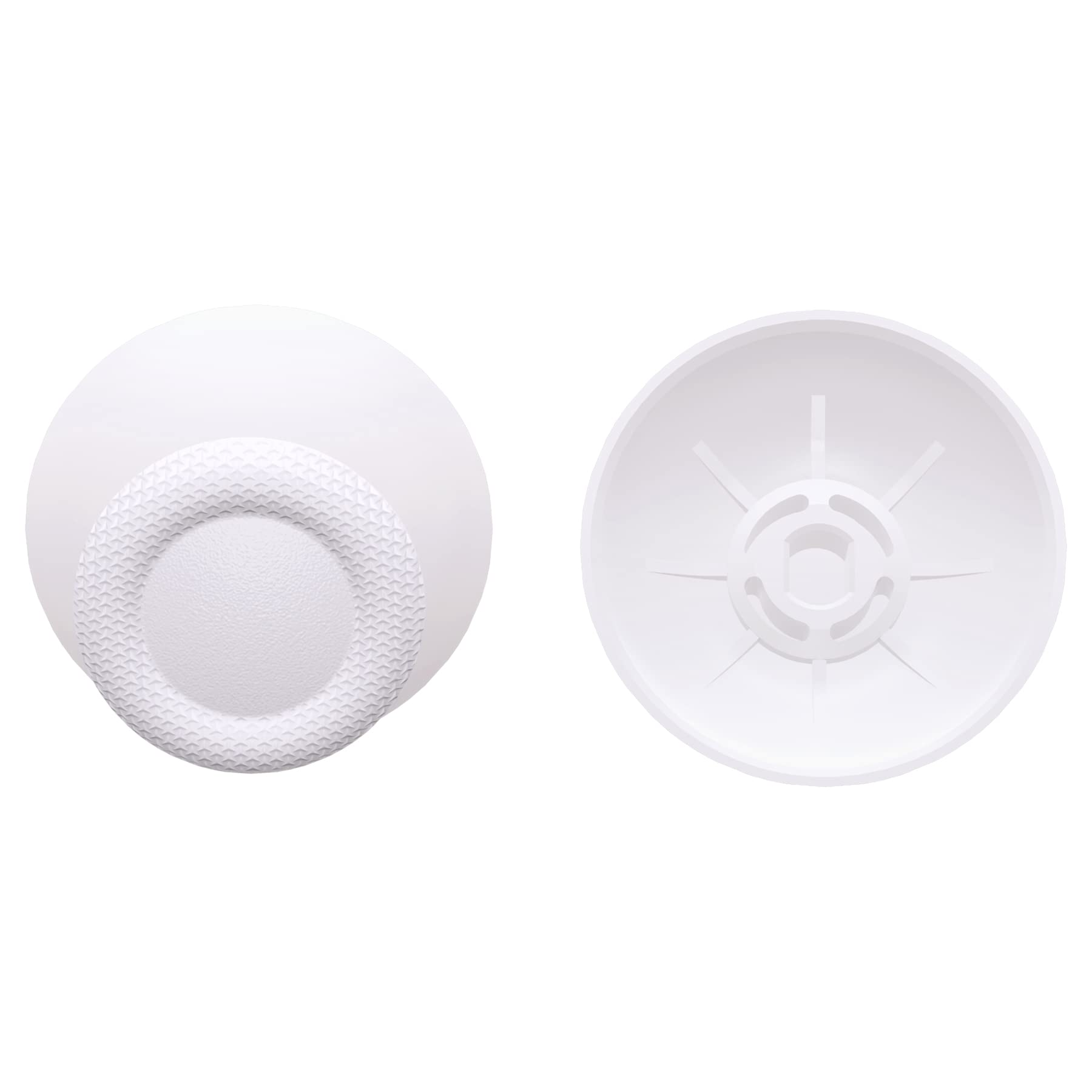 eXtremeRate Joystick pour ps5 Manette Accessoires,Stick Analogique pour ps4 Manette,Bâtons de Pouce-Blanc Neige - 4