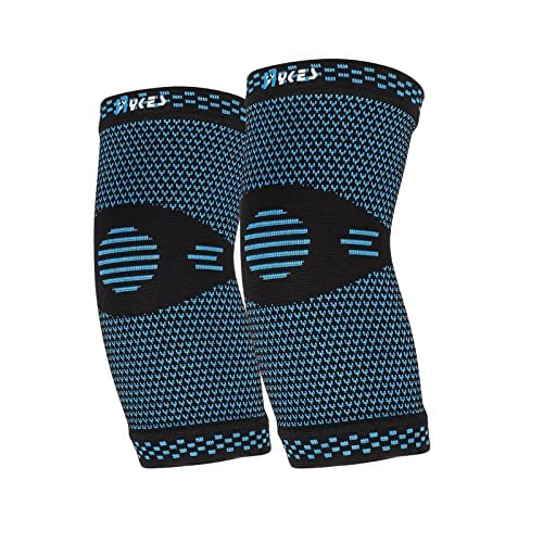 Hykes Elbow Support Compression Sleeve brace for pain relief Tendonitis