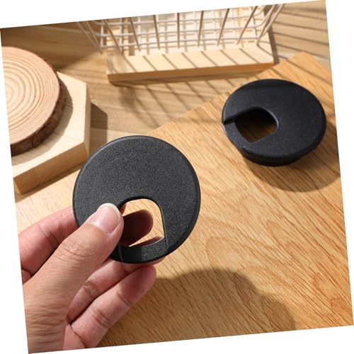 OSALADI 6pcs Cable Grommet Cap Desk Grommets Wire Hider for Cable Box Management Under Desk Round Hole Cover for Office miniatura 4