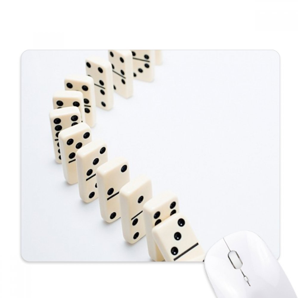 DIYthinkerDomino Pai Gow Photo Gambling Mouse Pad Non-Slip Rubber Mousepad Game Office