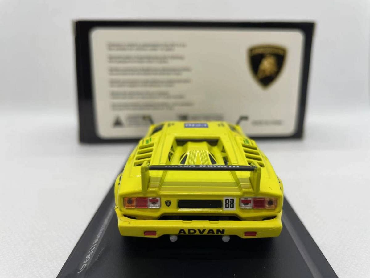 lamborghini ミニカー ランボルギーニ Amazon | 1/43 ランボルギーニ Lamborghini Countach 25° Anniversario