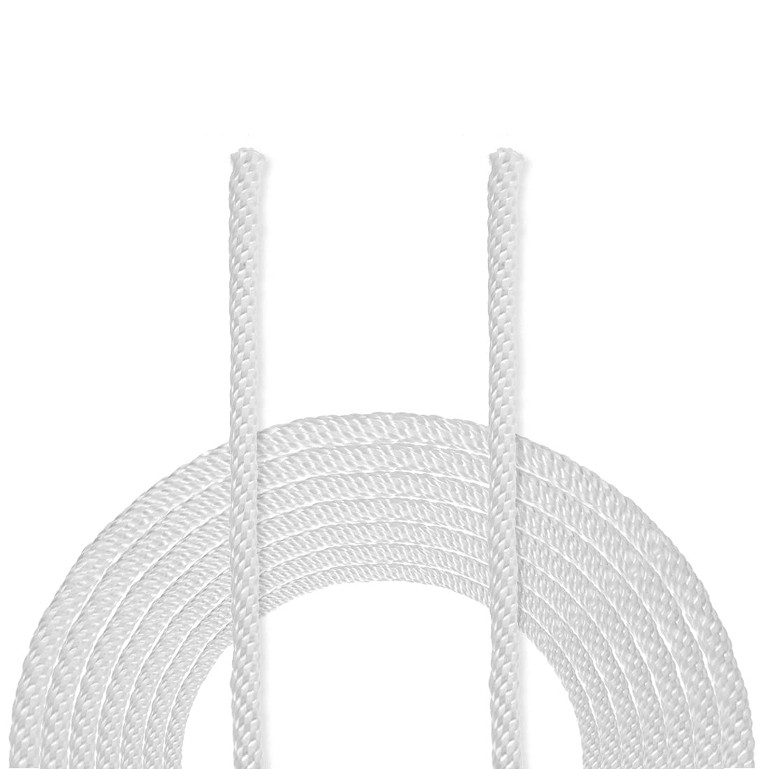 sourcing map Recoil start Rope 5mm Dia 1.4m 4.6ft Nylon Pull Cord for 173F 188F 190F Lawn Mower Trimmer Chainsaw Engine Parts
