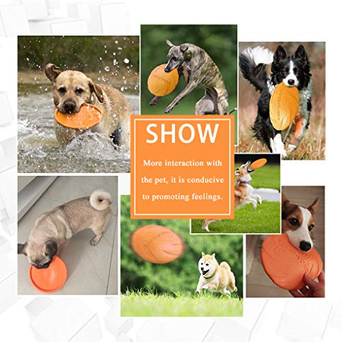 Andiker Giocattolo del disco volante del cane