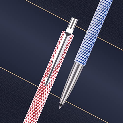 Image of Parker Vector Gift Set & Parker Vector Gift Pack Key Chain & Parker Frontier Chrome Trim Fountain Pen