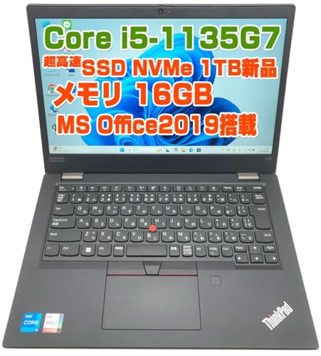 yςݕizThinkPad L13 Gen2 i511-1135G7/16GB/SSD:1TB 13.3C`FHD Type-C(Thunderbolt4Ή) WEBJ Win11Pro MS OFFICE2019ς(lI