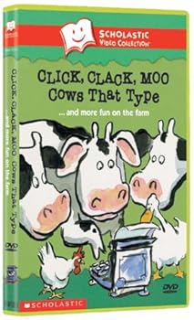 DVD Click Clack Moo: Cows That Type Book