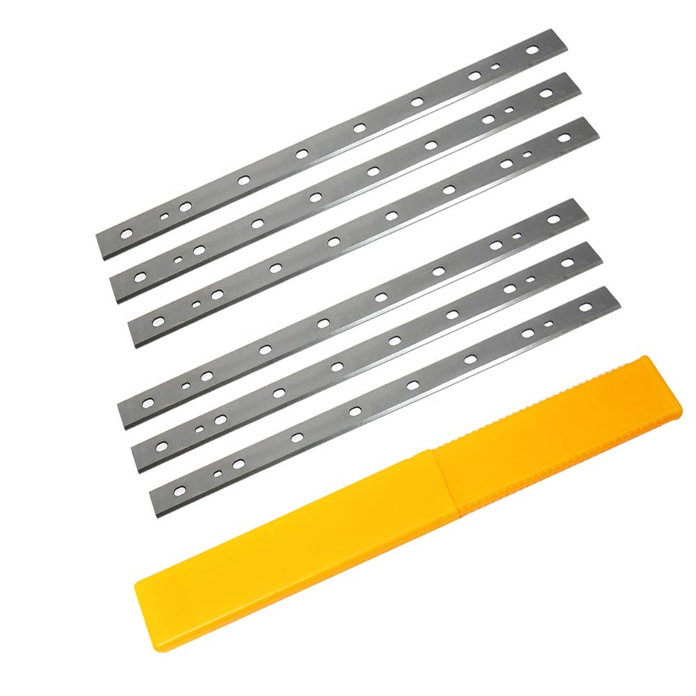 JTEX DW7342 - Cuchillos de repuesto para cepilladora DeWalt DW734 (2 unidades, 6 unidades)