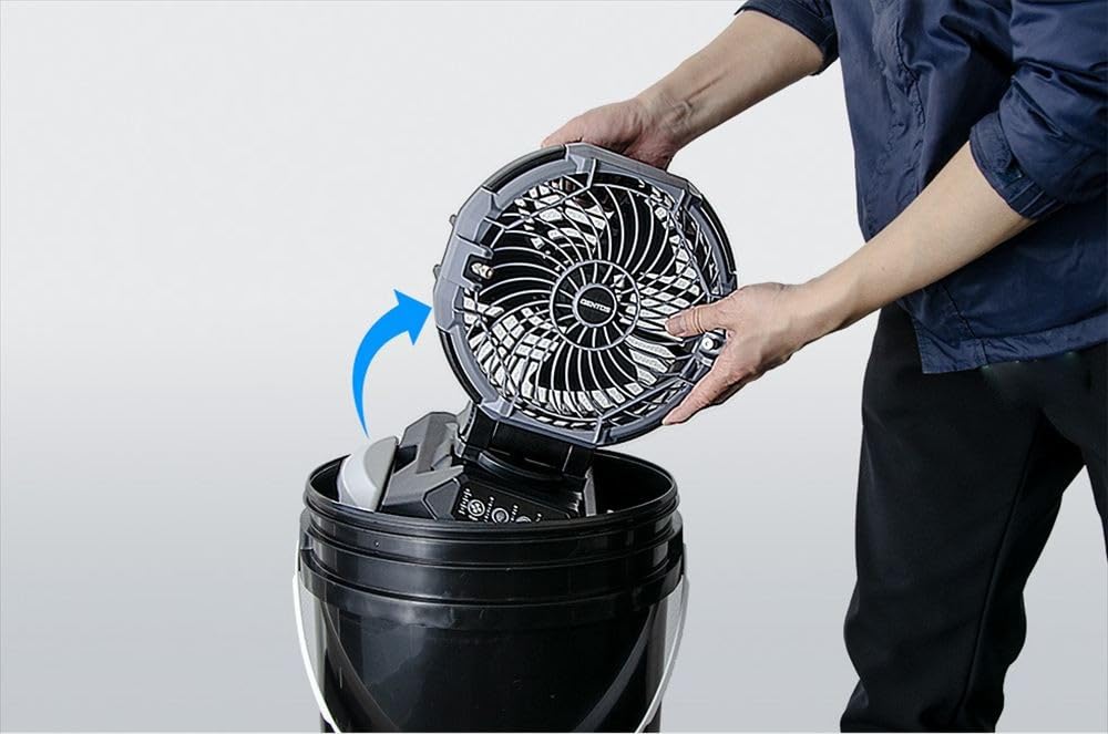 Amazon | GENTOS(ジェントス) ミストファン USB充電式/AC電源兼用 専用
