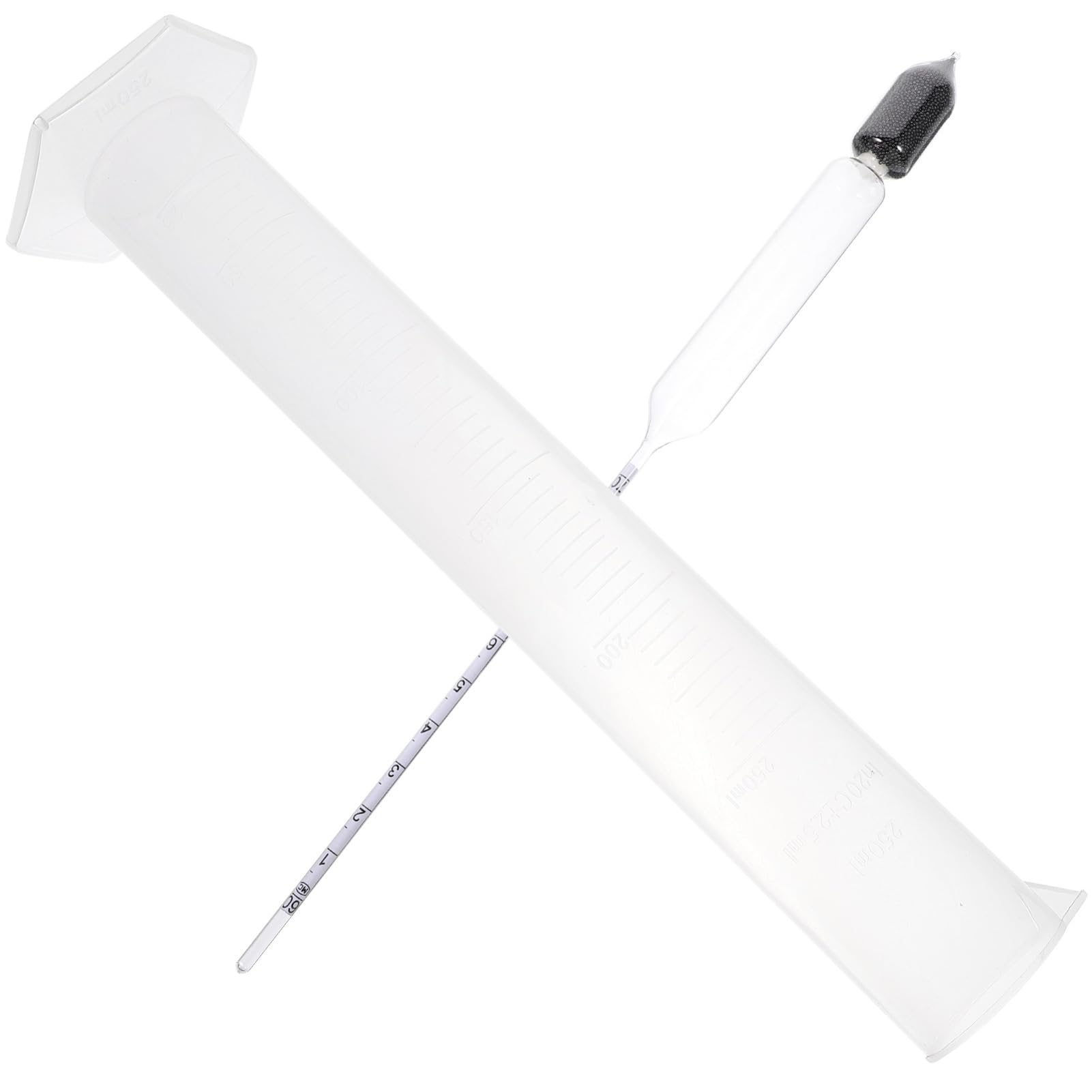 ULTECHNOVO 5sätze Maple Syrup Hydrometer Präzises Dichte Messwerkzeug Zur Zuckeranalyse Von Ahornsirup Inklusive Messzylinder Für Hobby Und Profiköche