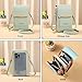 PORRASSO Touch Screen Crossbody Phone Bag Women Shoulder Bag PU Phone Purse Bag Fashion Satchel Wallet for Dating Shopping Traveling Blue
