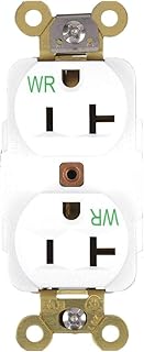 20A Duplex Receptacle 125VAC 5-20R WH