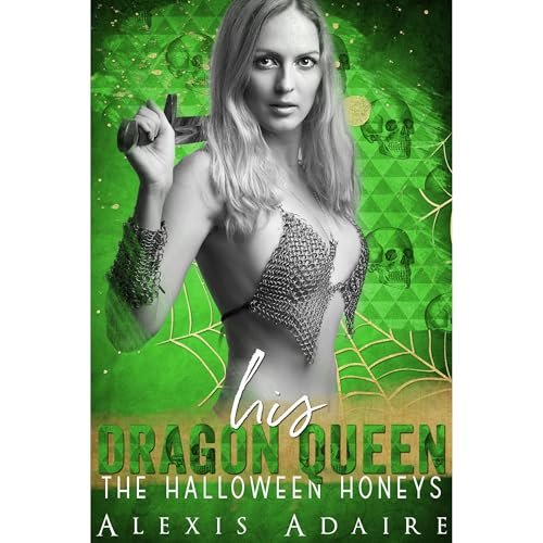His Dragon Queen Audiolibro Por Alexis Adaire, Flirt Club arte de portada