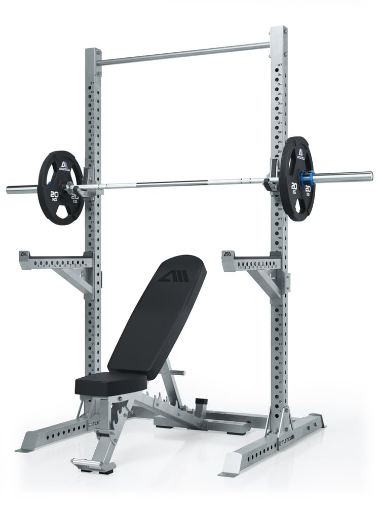 Atletica Outdoor Squat Rack, stal nierdzewna