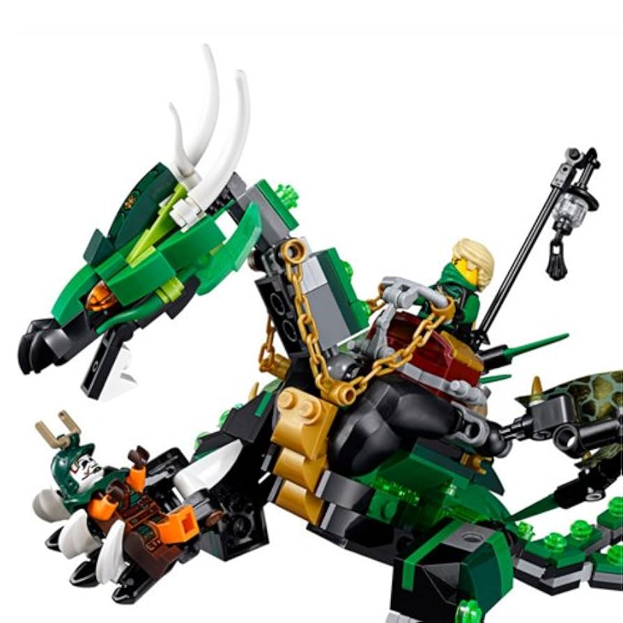 レゴで作ったドラゴン LEGO NINJAGO Heatwave Transforming Lava Dragon 71793 Speed