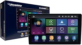 Central Multimídia MP5 Tela 10 Polegadas Roadstar RS-10200BR Pro Line Carplay Sem Fio