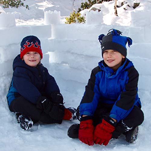 Flexible Flyer Snow Fort Building Kit Brick Form & Sand Castle Mold Block, Beach & Winter Toy #TOP5