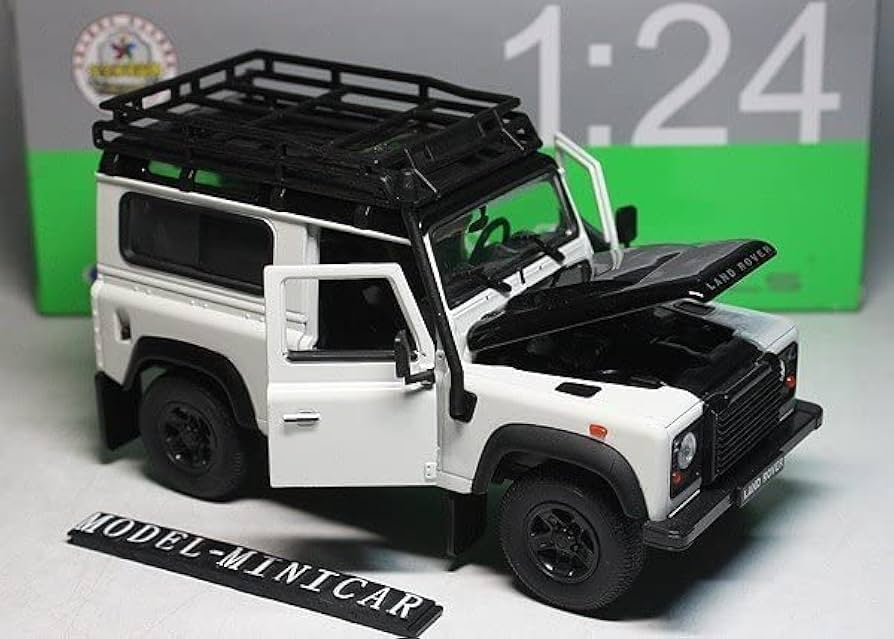 DEFENDER 90 ライドオンカー ホワイト Explore Defender 90 V8 | Capable of great things.