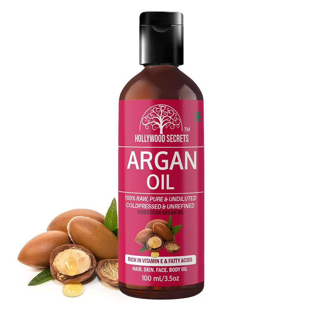 Organic Morrocan Argan Oil Cold Pressed Carrier Oil Face Hair 100 ml