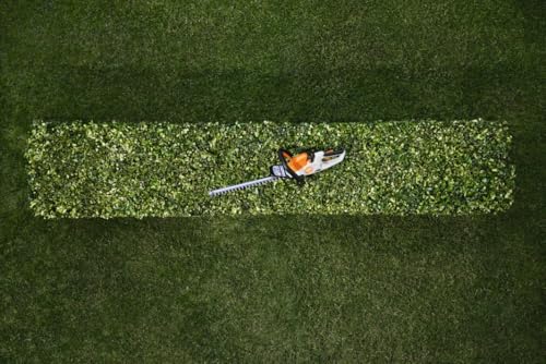 Image of STIHL HSA 30 Cordless Hedge Trimmer 45 cm Set with AS 2 Battery and AL 1 Charger, Lightweight 2 kg, 22 mm Tooth Spacing, Ideal for Home Garden Hedge Maintenance