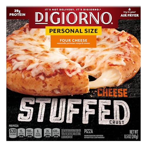 Comparison: Best Microwave Pizza 11 DIGIORNO Frozen Pizza - Frozen Four Cheese Pizza - 8.5 oz Personal Pizza - Stuffed Crust Pizza