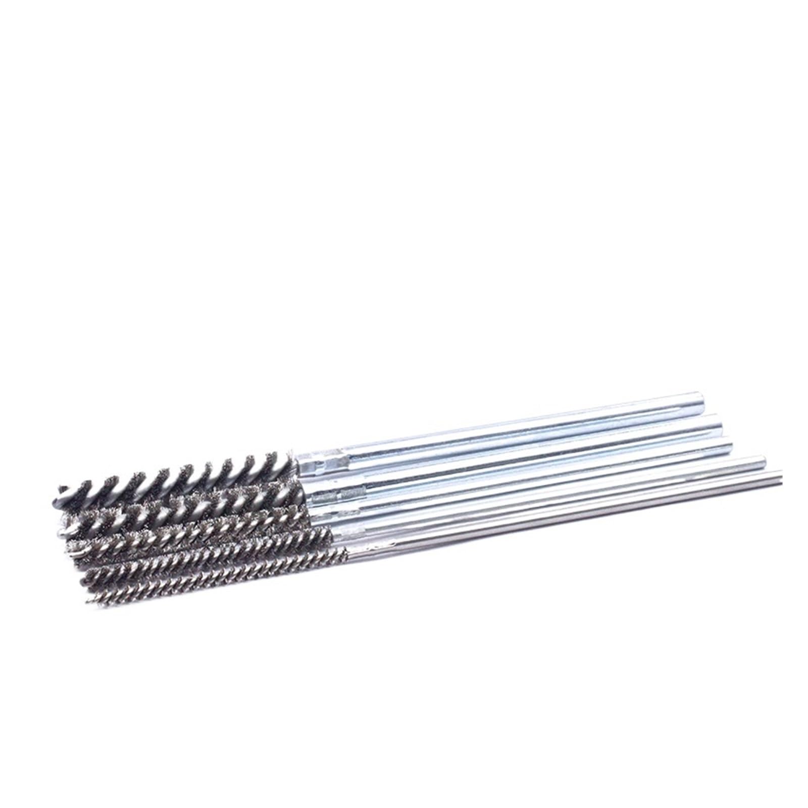 cepillo de alambre, Cepillos de tubo alambre Φ1.5-10mm taladro DIY Cepillo orificio acero inoxidable(Diameter 3.5mm)