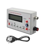1HZ-500KHZ DDS Functional Signal Generator, Mini Function Low Frequency Signals Generators Sine Triangle Square Sawtooth Waveform Ideal for Oscilloscope Calibration Audio Testing Stress Relief