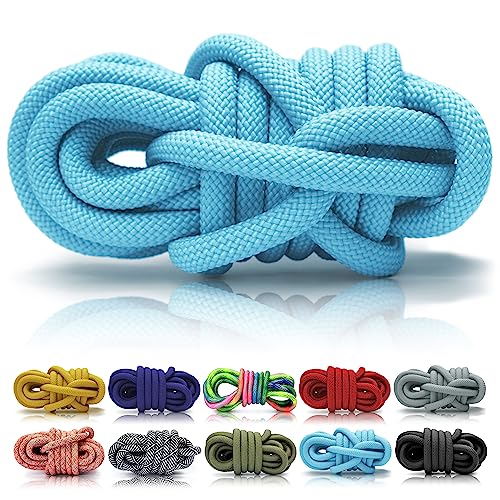 Ganzoo Corda PPM da 5 metri, corda da rugiada, guinzaglio per cani, collare, ghiaia, polipropilene multifilem Rope, spessore 8 mm, blu pastello