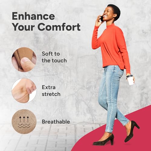 image for Eedor Women's No Show Socks, Comfy and Breathable Non-Slip, Low Cut In