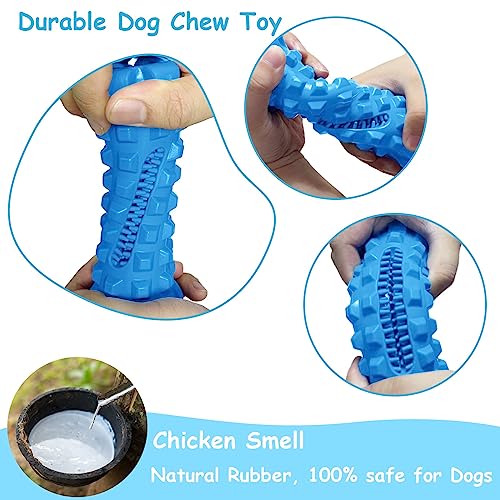 Dog Squeaky Toys for Aggressive Chewers, Toothbrush Stick Durable Dog Chew Toys for Large Dog Medium Breed, Indestructible Tough Dogs Toys for Teeth Cleaning (Chicken Flavor) - Image 6