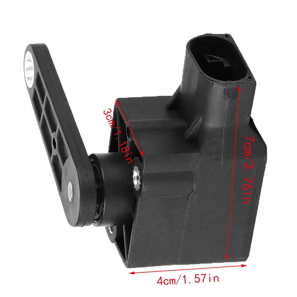 Sensore di livello di altezza del faro posteriore, 1 pezzo, sensore di assistenza per sospensioni pneumatiche con magnetico, compatibile con BMW serie 3 berlina E46 1998-2005